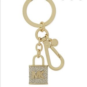 NIB and NWT Michael Kors Lock Keychain